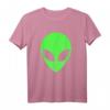 Grüner Alien Kopf - Alien T-Shirt für Weltraum- und UFO-Fans, Geschenkidee für Männer, Frauen und Kinder