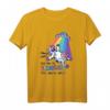 Witziges Verrücktes Regenbogen Kuh UFO Space Design T-Shirt – Humorvolles Geschenk für Freunde & Fans von Alien und Kuh Motiven