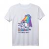 Witziges Verrücktes Regenbogen Kuh UFO Space Design T-Shirt – Humorvolles Geschenk für Freunde & Fans von Alien und Kuh Motiven