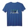 Alien Überqueren die Straße Ufo Weltraum T-Shirt - Originelles Sci-Fi Design für Herren und Damen