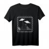 Alien Pyramide T-Shirt - Lustiges Space Motiv für Sci-Fi Fans, UFO und Außerirdische Geschenkidee