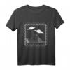 Alien Pyramide T-Shirt - Lustiges Space Motiv für Sci-Fi Fans, UFO und Außerirdische Geschenkidee