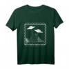 Alien Pyramide T-Shirt - Lustiges Space Motiv für Sci-Fi Fans, UFO und Außerirdische Geschenkidee