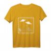 Alien Pyramide T-Shirt - Lustiges Space Motiv für Sci-Fi Fans, UFO und Außerirdische Geschenkidee