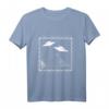 Alien Pyramide T-Shirt - Lustiges Space Motiv für Sci-Fi Fans, UFO und Außerirdische Geschenkidee