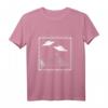 Alien Pyramide T-Shirt - Lustiges Space Motiv für Sci-Fi Fans, UFO und Außerirdische Geschenkidee