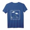 Alien Pyramide T-Shirt - Lustiges Space Motiv für Sci-Fi Fans, UFO und Außerirdische Geschenkidee