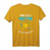 Think Like A Proton And Stay Positive - Lustiges Science Nerd T-Shirt für Wissenschaftler, Lehrer & Chemie-Fans als Geschenk