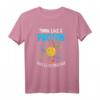 Think Like A Proton And Stay Positive - Lustiges Science Nerd T-Shirt für Wissenschaftler, Lehrer & Chemie-Fans als Geschenk