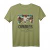 Retro Leopard Western Life Country Bull Skull Cowboys & Bier T-Shirt – Vintage Design für Rodeo, Cowgirls, Pferdeliebhaber & Landliebhaber