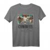 Retro Leopard Western Life Country Bull Skull Cowboys & Bier T-Shirt – Vintage Design für Rodeo, Cowgirls, Pferdeliebhaber & Landliebhaber