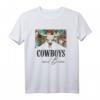 Retro Leopard Western Life Country Bull Skull Cowboys & Bier T-Shirt – Vintage Design für Rodeo, Cowgirls, Pferdeliebhaber & Landliebhaber