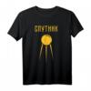 Sowjetisches Sputnik T-Shirt - Gagarin, USSR, Weltraum, Raumfahrt & Kommunismus für Fans & Nostalgiker