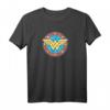 DC Wonder Woman-Logo Hoodie im Used-Look - Offiziell lizenzierter Superhelden Pullover für Fans und Geschenkideen