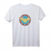 DC Wonder Woman-Logo Hoodie im Used-Look - Offiziell lizenzierter Superhelden Pullover für Fans und Geschenkideen