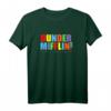 HapOwl Dunder Mifflin Regenbogenbriefe T-Shirt - Lizenzierte The Office Fanware für Fans & Serienliebhaber