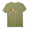HapOwl Dunder Mifflin Regenbogenbriefe T-Shirt - Lizenzierte The Office Fanware für Fans & Serienliebhaber