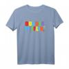 HapOwl Dunder Mifflin Regenbogenbriefe T-Shirt - Lizenzierte The Office Fanware für Fans & Serienliebhaber