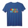 HapOwl Dunder Mifflin Regenbogenbriefe T-Shirt - Lizenzierte The Office Fanware für Fans & Serienliebhaber