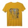 Elefant Tier Afrika Kunst Zeichnung T-Shirt - Perfektes Geschenk für Tierliebhaber und Freunde der afrikanischen Wildtiere