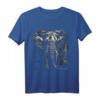Elefant Tier Afrika Kunst Zeichnung T-Shirt - Perfektes Geschenk für Tierliebhaber und Freunde der afrikanischen Wildtiere