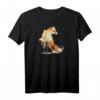 Fuchs Tierdruck Raglan – Tierliebhaber Motiv für Natur- und Tierfreunde, perfekt als Geschenk für Familie und Freunde