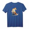 Fuchs Tierdruck Raglan – Tierliebhaber Motiv für Natur- und Tierfreunde, perfekt als Geschenk für Familie und Freunde