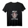 Damen HapOwl T-Shirt mit V-Ausschnitt - Lustiges Motiv 'böse alte Frau' für Frauen, Omas & Tanten, perfektes Geschenk mit Humor