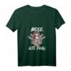 Damen HapOwl T-Shirt mit V-Ausschnitt - Lustiges Motiv 'böse alte Frau' für Frauen, Omas & Tanten, perfektes Geschenk mit Humor