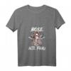 Damen HapOwl T-Shirt mit V-Ausschnitt - Lustiges Motiv 'böse alte Frau' für Frauen, Omas & Tanten, perfektes Geschenk mit Humor