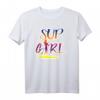 SUP Girl Shirt Stand Up Paddle Boarding – Damen T-Shirt für Wasserliebhaberinnen, SUP Yoga & Surfen, Perfektes Geschenk für Frauen