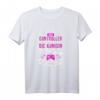Die Königin Will Zocken - Lustiges weibliches Gamerin T-Shirt für Frauen & Mädchen, perfektes Geschenk für Gamerinnen