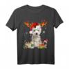 Westie Dog Lights Weihnachtsmütze & Pullover - Niedliches Weihnachtsbaum-Motiv, Perfekt als Geschenk für Hundeliebhaber