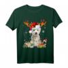 Westie Dog Lights Weihnachtsmütze & Pullover - Niedliches Weihnachtsbaum-Motiv, Perfekt als Geschenk für Hundeliebhaber