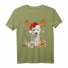Westie Dog Lights Weihnachtsmütze & Pullover - Niedliches Weihnachtsbaum-Motiv, Perfekt als Geschenk für Hundeliebhaber