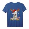 Westie Dog Lights Weihnachtsmütze & Pullover - Niedliches Weihnachtsbaum-Motiv, Perfekt als Geschenk für Hundeliebhaber