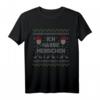 Ich Hasse Menschen Shirt - Lustiges Weihnachten T-Shirt als Ersatz für hässlichen Weihnachtspullover für Partys, Weihnachtsmarkt & Geschenke für Misanthropen