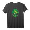 Alien Kopf Space Außerirdischer UFO Geschenk - T-Shirt für UFO- und Weltraumfans, Sci-Fi Liebhaber & Alien-Glaubende