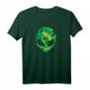 Alien Kopf Space Außerirdischer UFO Geschenk - T-Shirt für UFO- und Weltraumfans, Sci-Fi Liebhaber & Alien-Glaubende