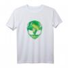 Alien Kopf Space Außerirdischer UFO Geschenk - T-Shirt für UFO- und Weltraumfans, Sci-Fi Liebhaber & Alien-Glaubende