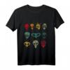 Retro Alien T-Shirt – Perfektes Geschenk für UFO-Gläubige, Weltraumfans und Alien Enthusiasten zu Weihnachten & Geburtstag