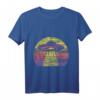 Retro UFO Alien T-Shirt – Geschenk für UFO- und Weltraumfans, Aliens-Gläubige, Astronauten & Science-Fiction-Liebhaber