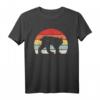 Vintage Retro Luchs T-Shirt - Mode im 60er/70er Stil für Tierliebhaber und HapOwl Geschenke