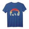 Vintage Retro Luchs T-Shirt - Mode im 60er/70er Stil für Tierliebhaber und HapOwl Geschenke
