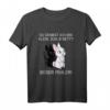 Du denkst ich bin klein lieb und nett Böser Fehler T-Shirt – Lustiges Hasen Outfit als Geschenk für kleine, unterschätzte Menschen zu Geburtstag und Weihnachten