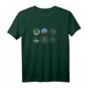 Flugzeug Cockpit Flug Simulator Sechs Zifferblätter T-Shirt – Perfektes Geschenk für Flugzeug- und Luftfahrtliebhaber, Hobby-Piloten & Simulator Enthusiasten