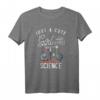 Nur ein süßes Mädchen das Wissenschaft liebt - Lustiges Wissenschaft T-Shirt für Mädchen mit Hobby-Design