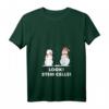 Lustiges Weihnachtshemd für Wissenschafts-Nerds | Biologie Schneemann T-Shirt mit V-Ausschnitt für Lehrer & Schüler