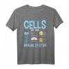 Zellen des Immunsystems Wissenschaftler T-Shirt – Humorvolles Geschenk für Medizinstudenten, Ärzte & Wissenschaftler zum Geburtstag oder Abschluss