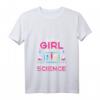 Damen Wissenschaft T-Shirt mit V-Ausschnitt – Für Mädchen, die wirklich Wissenschaft lieben, tolles Design für Hobby & Alltag